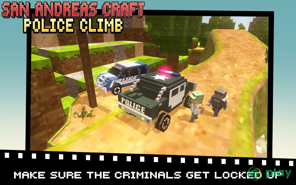 San Andreas Craft Police Climb — скриншот 1