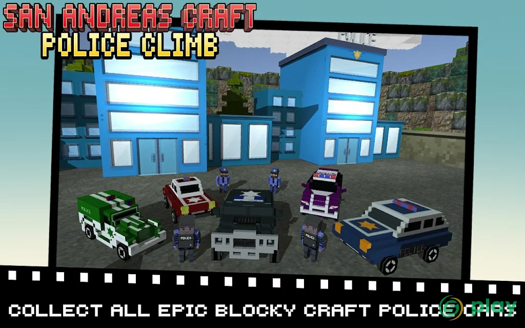 San Andreas Craft Police Climb — скриншот 3
