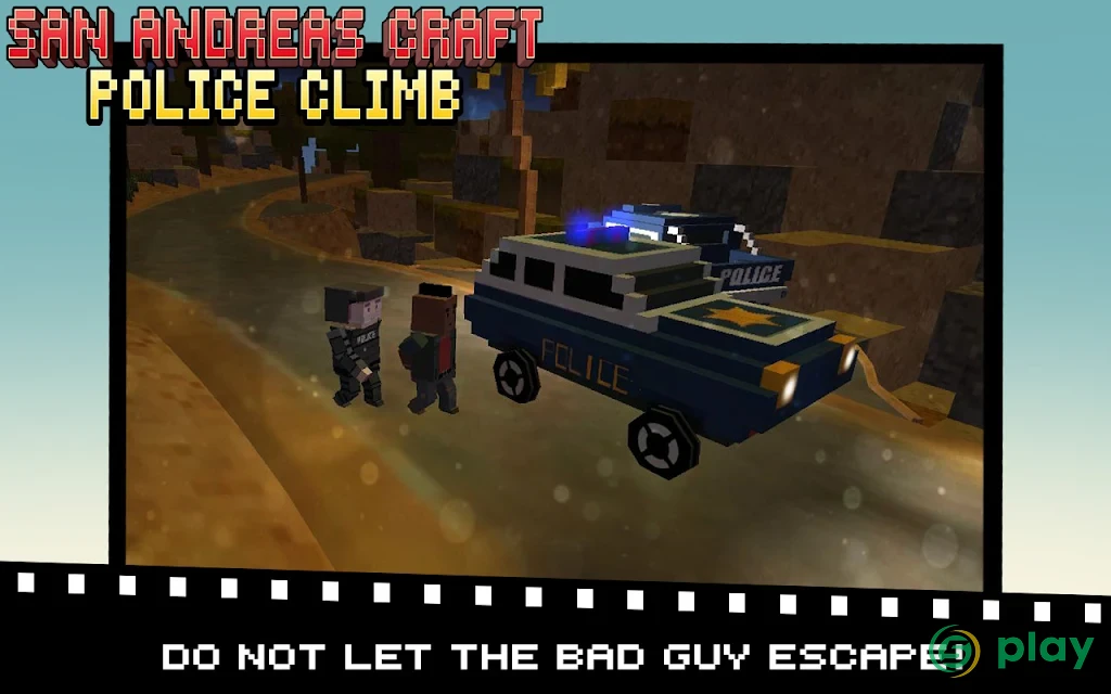 San Andreas Craft Police Climb — скриншот 4