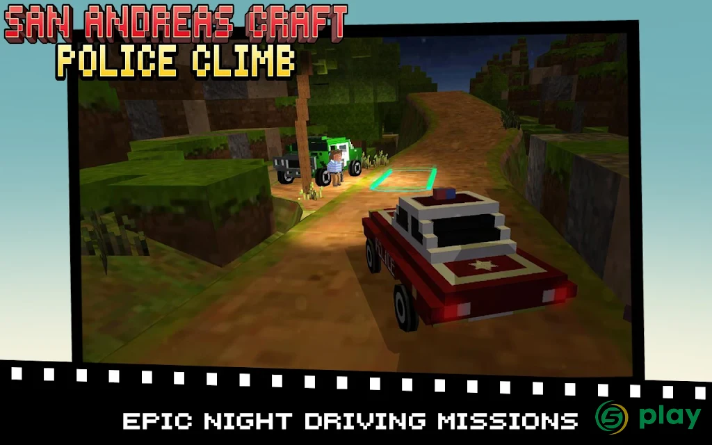 San Andreas Craft Police Climb — скриншот 6