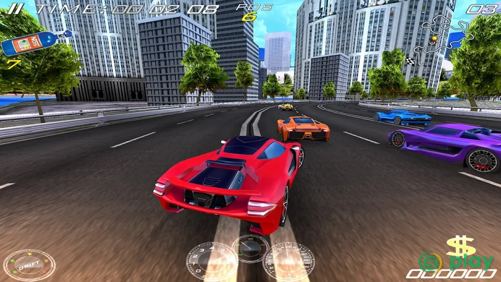 Speed Racing Ultimate 5 — скриншот 1
