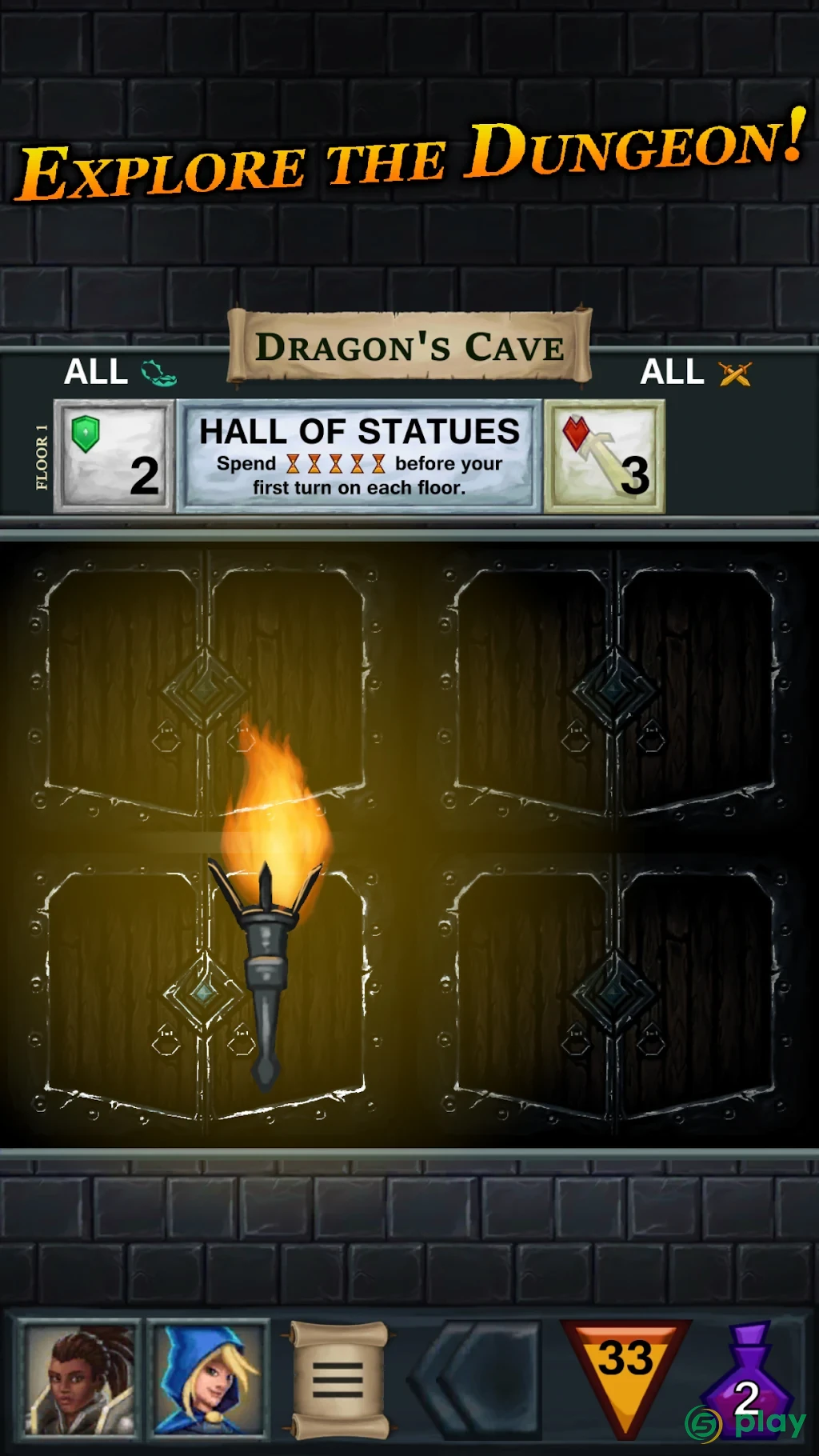 One Deck Dungeon — скриншот 1