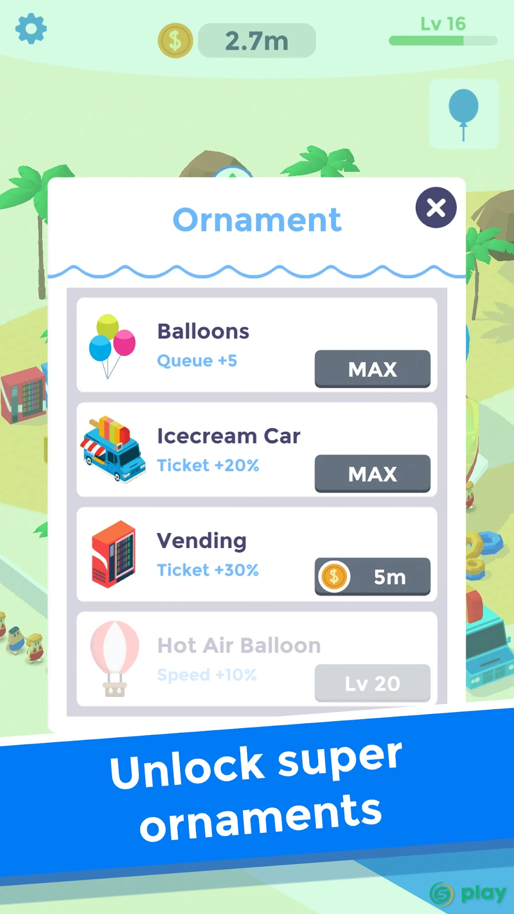 Idle Aqua Park — скриншот 3