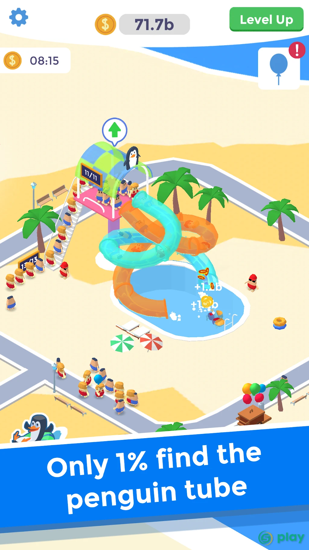 Idle Aqua Park — скриншот 5