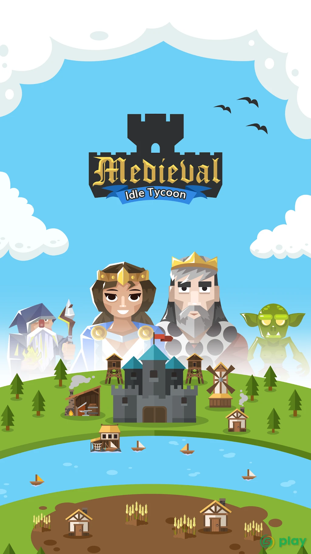 Idle Medieval Tycoon - Idle Clicker Tycoon Game — скриншот 1