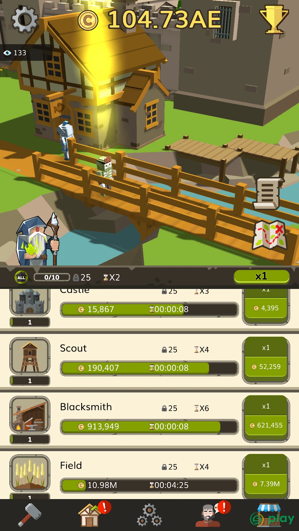 Idle Medieval Tycoon - Idle Clicker Tycoon Game — скриншот 3