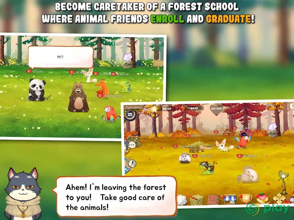 Animal Forest : Fuzzy Seasons — скриншот 10