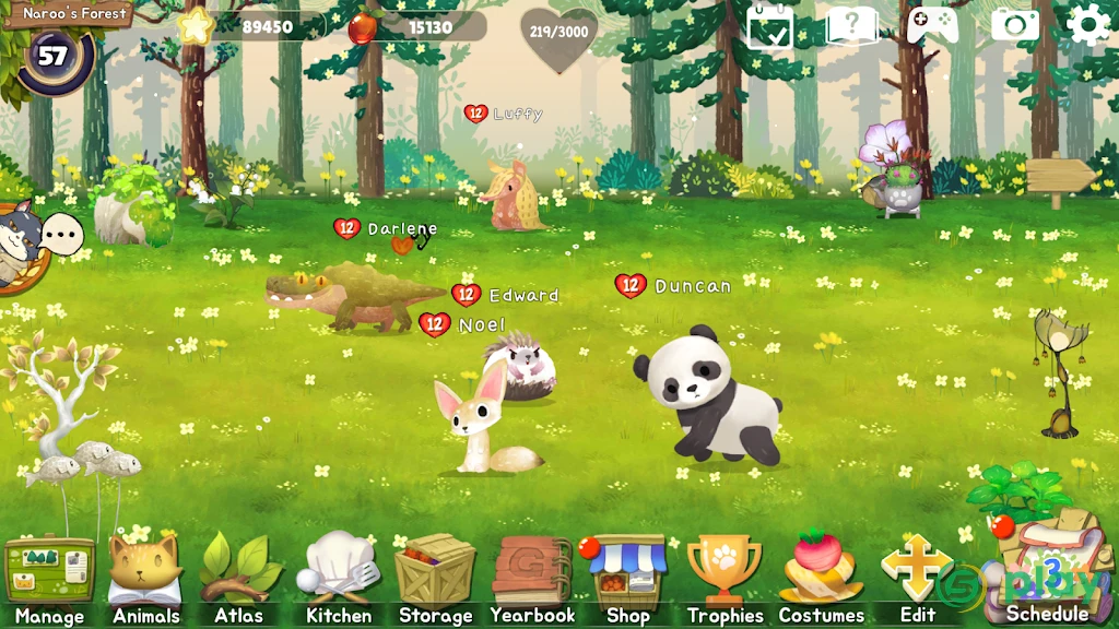 Animal Forest : Fuzzy Seasons — скриншот 1