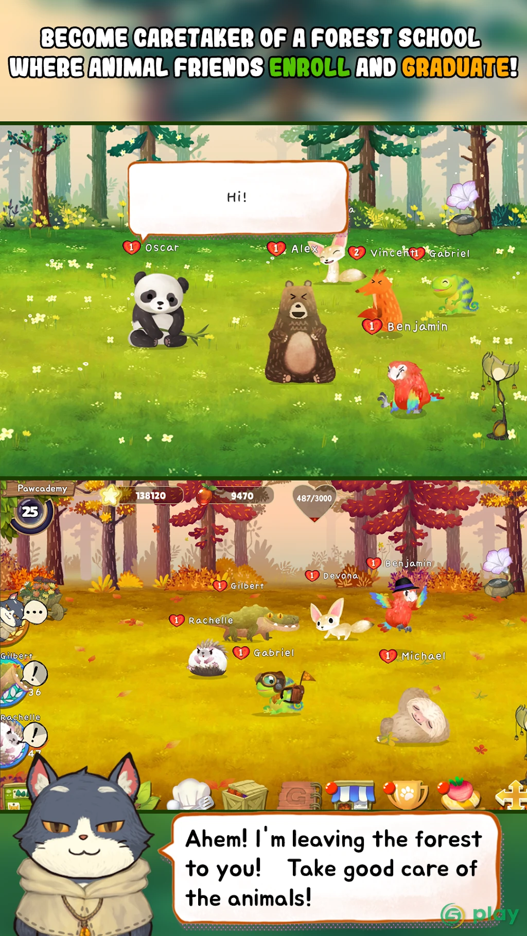 Animal Forest : Fuzzy Seasons — скриншот 4