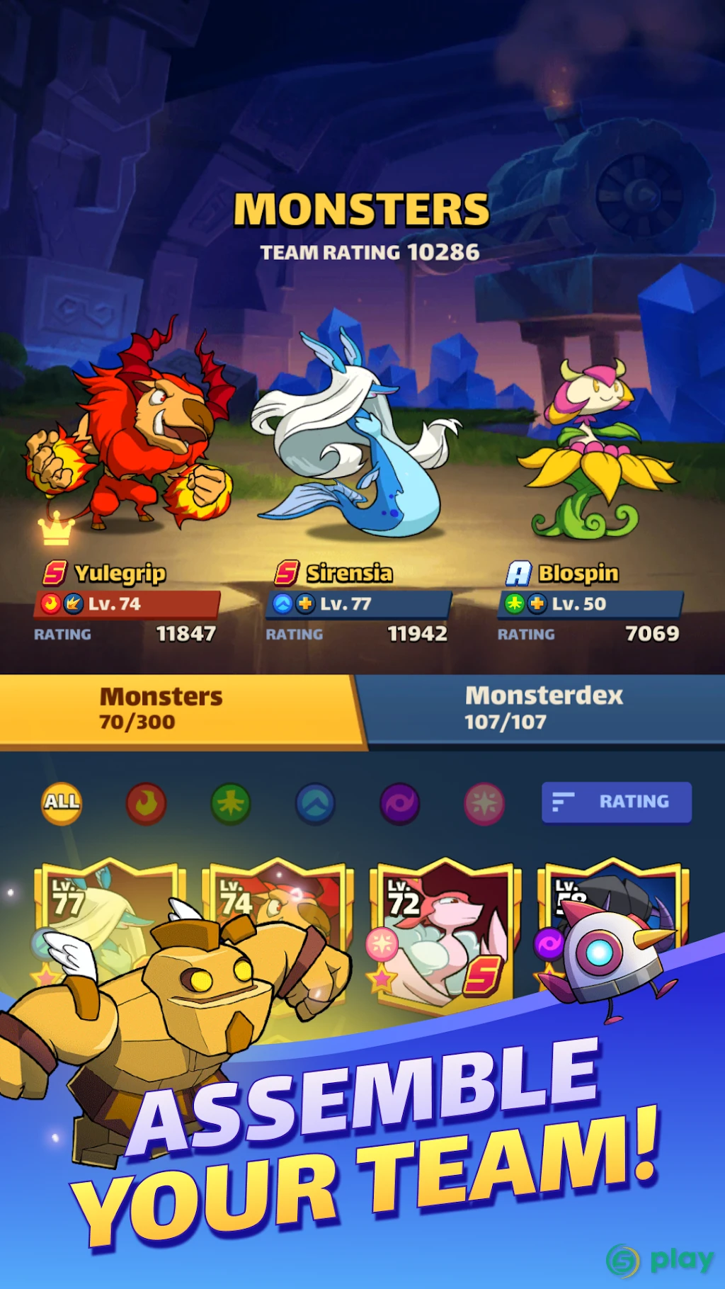 Mana Monsters: Free Epic Match 3 Game — скриншот 2