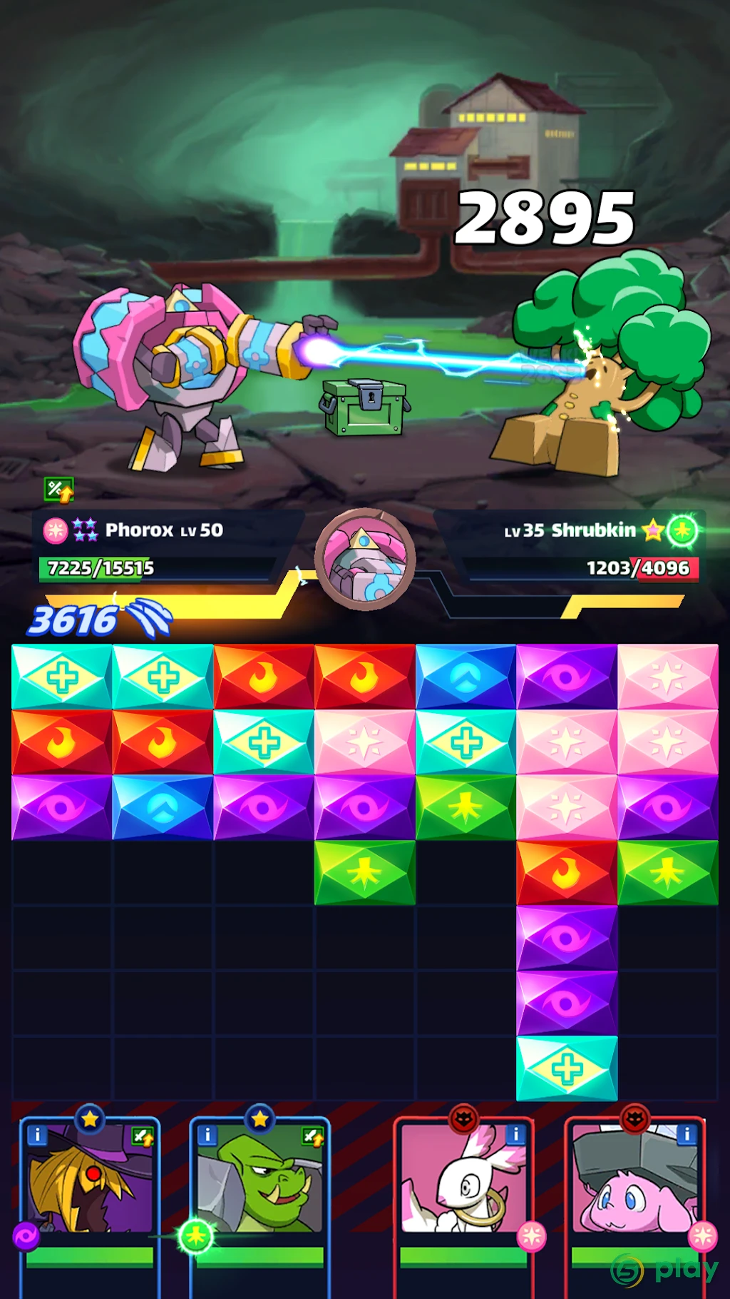 Mana Monsters: Free Epic Match 3 Game — скриншот 6