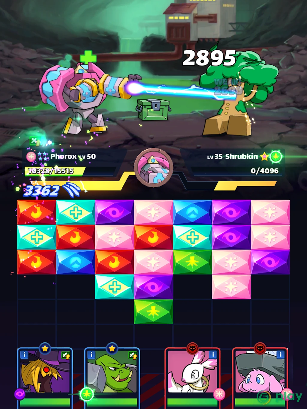 Mana Monsters: Free Epic Match 3 Game — скриншот 8