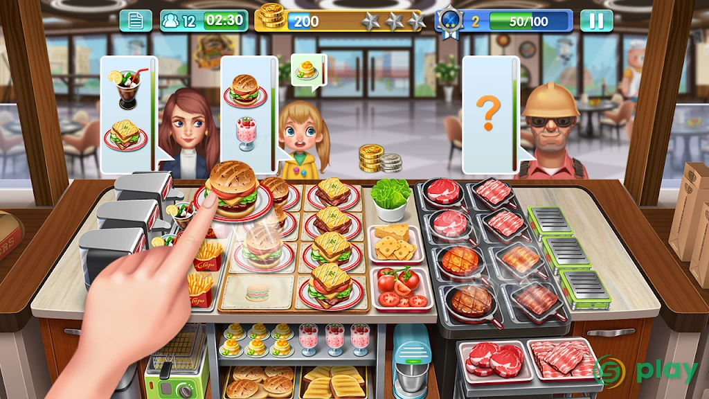 Crazy Cooking - Star Chef — скриншот 1