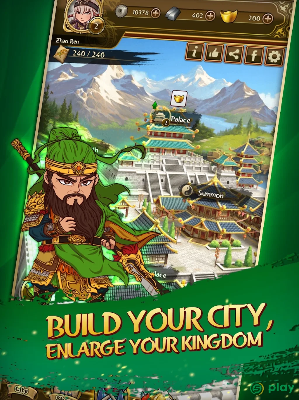 Match 3 Kingdoms: Epic Puzzle War Strategy Game — скриншот 1