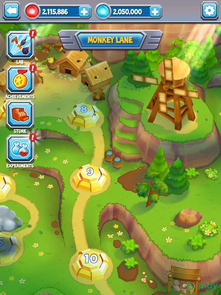 Bloons Supermonkey 2 — скриншот 2