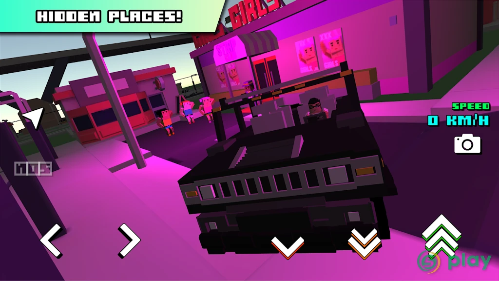 Blocky Car Racer — скриншот 8