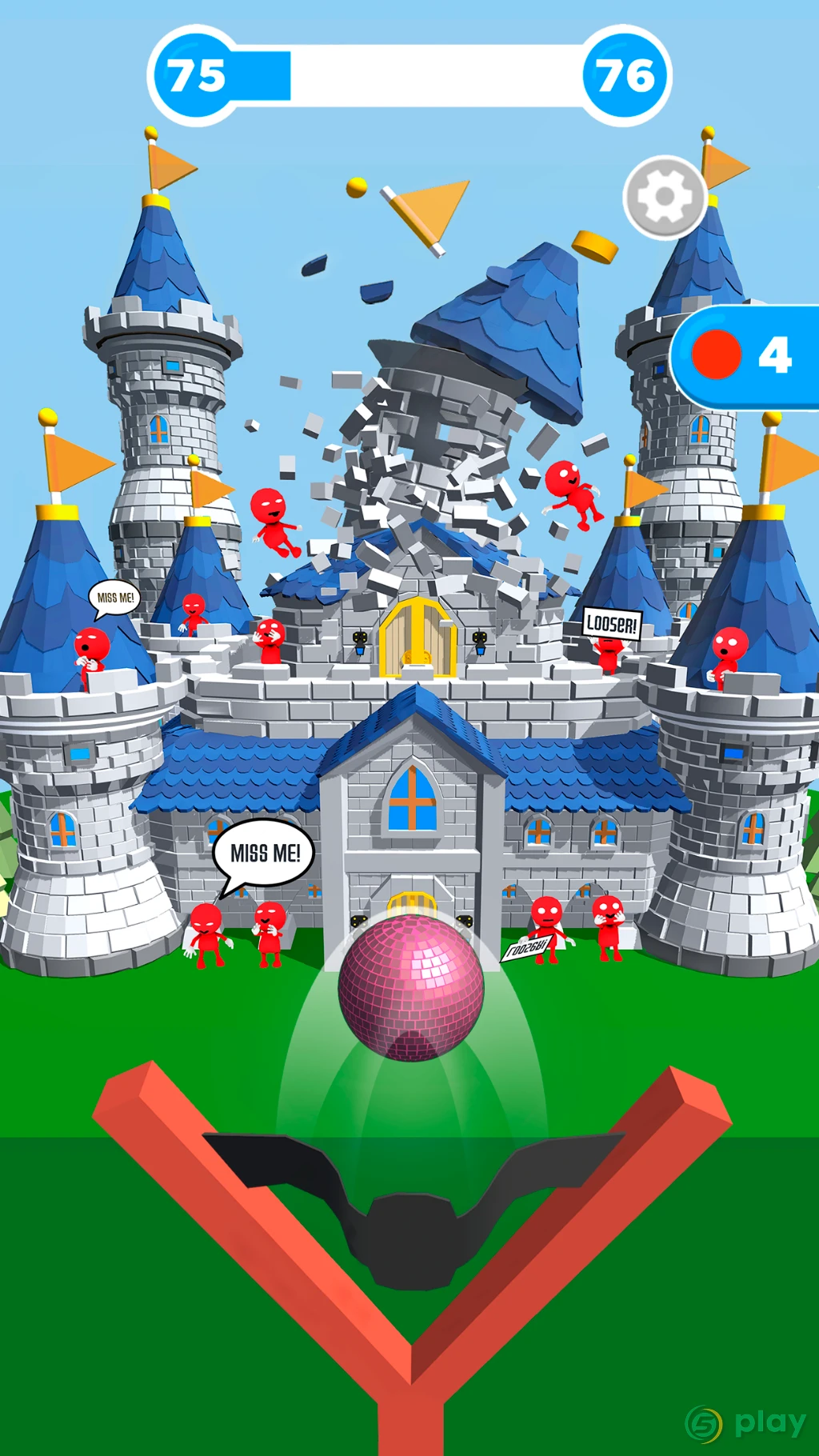 Slingshot Smash: Shooting Range — скриншот 1