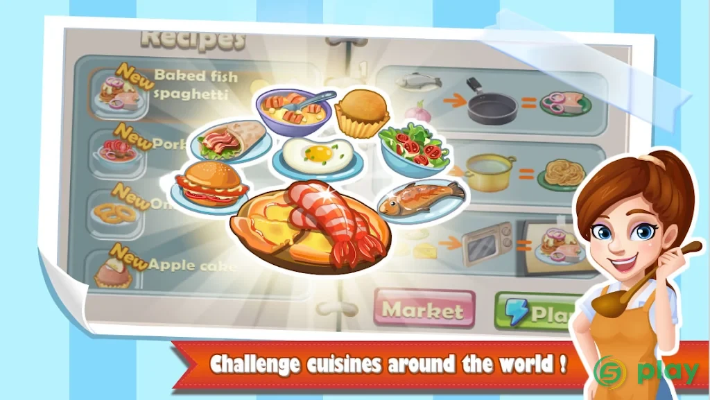 Chef Fever: Crazy Kitchen Restaurant Cooking Games — скриншот 1
