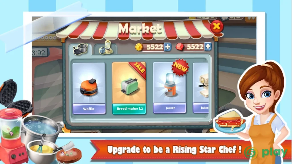 Chef Fever: Crazy Kitchen Restaurant Cooking Games — скриншот 4