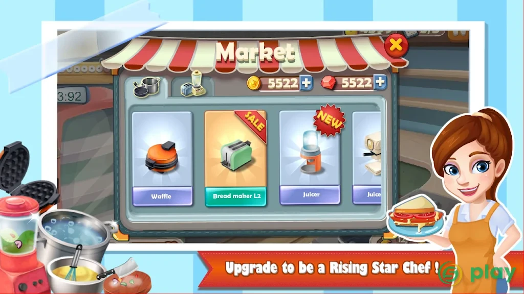 Chef Fever: Crazy Kitchen Restaurant Cooking Games — скриншот 9