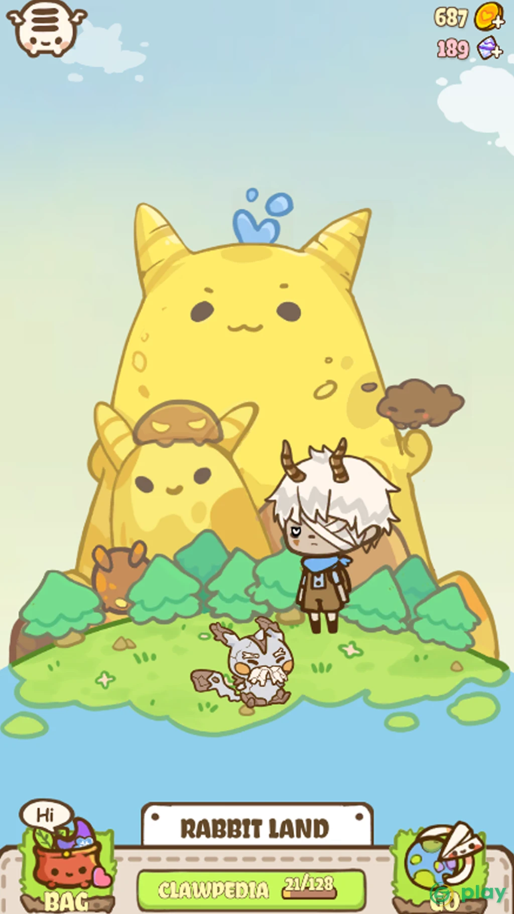 Clawmon - Grab and collect cute Pet — скриншот 1