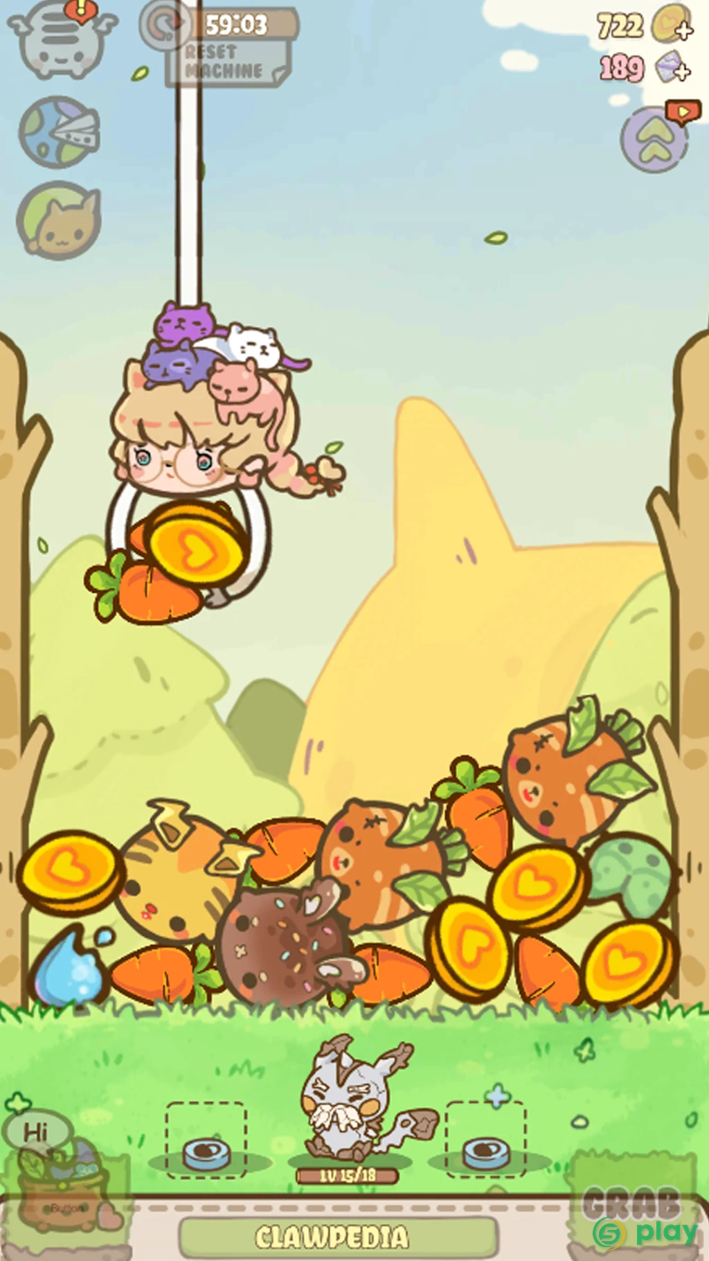 Clawmon - Grab and collect cute Pet — скриншот 2