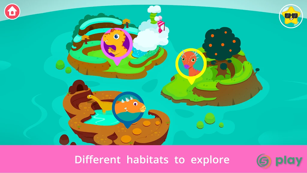Jurassic Dinosaur - Simulator Games for kids — скриншот 1