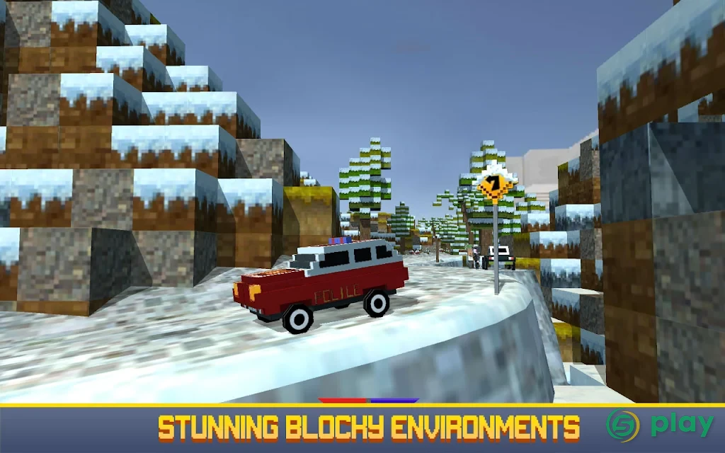 Blocky San Andreas Police 2017 — скриншот 3