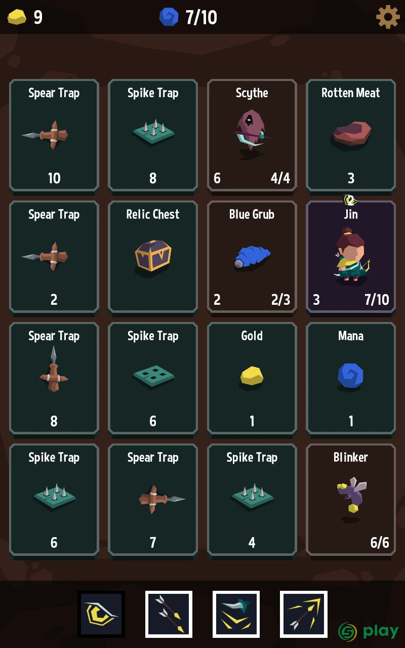 Relics of the Fallen - Roguelike Card Game — скриншот 10
