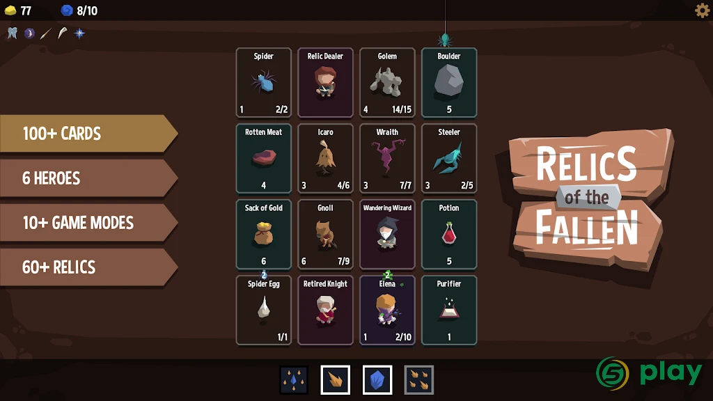 Relics of the Fallen - Roguelike Card Game — скриншот 6