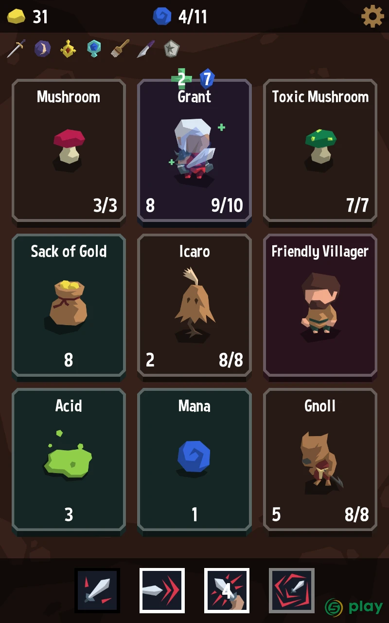 Relics of the Fallen - Roguelike Card Game — скриншот 9