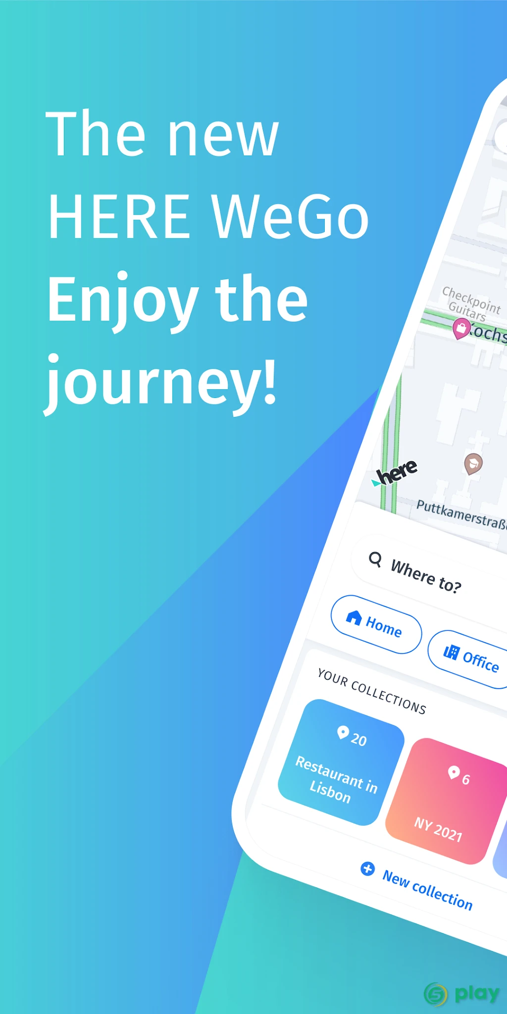 HERE WeGo – Навигация по городу — скриншот 1