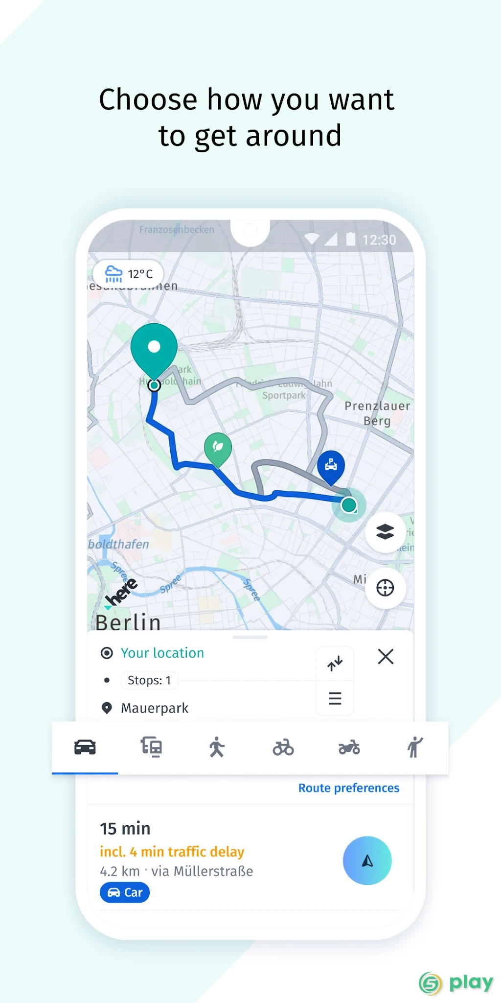 HERE WeGo – Навигация по городу — скриншот 4