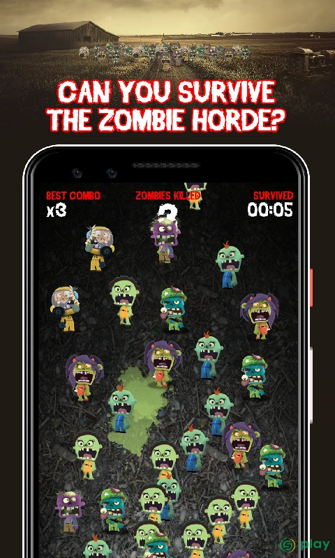 Falling Dead: Zombie Survival Zombie Shooting Game — скриншот 1