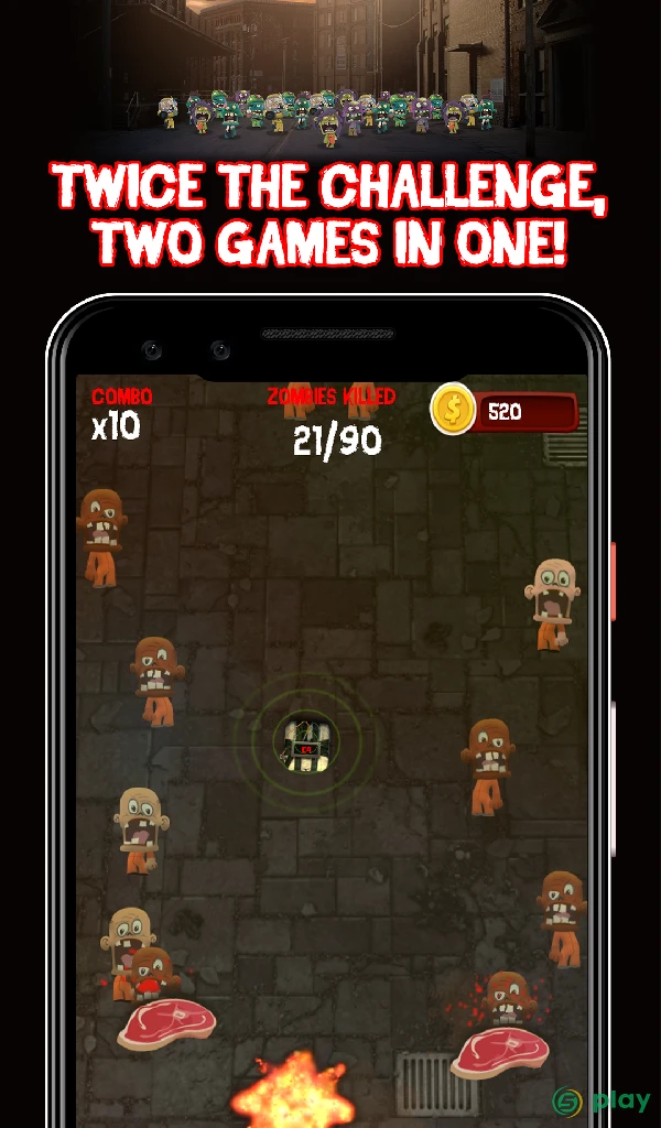 Falling Dead: Zombie Survival Zombie Shooting Game — скриншот 5