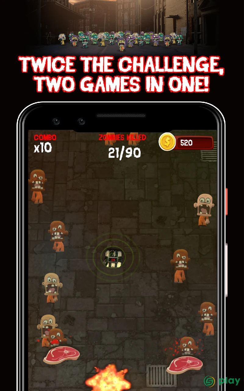 Falling Dead: Zombie Survival Zombie Shooting Game — скриншот 8