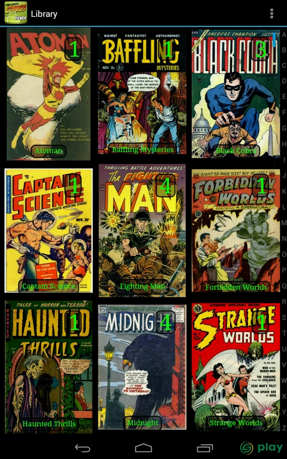 Challenger Comics Viewer — скриншот 2