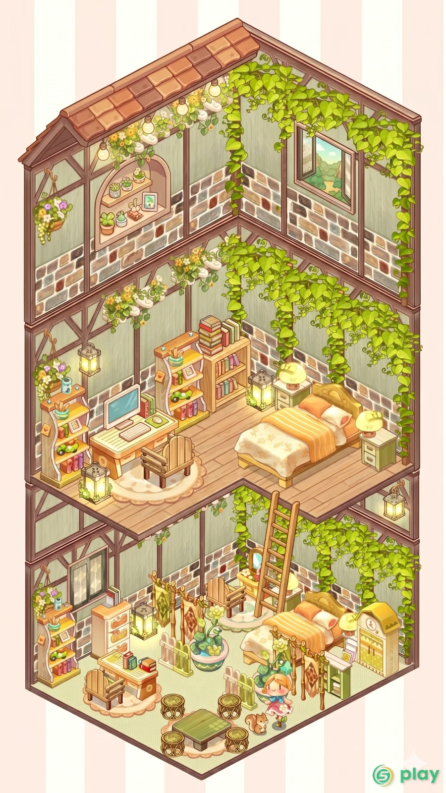 Kawaii Puzzle - My Pocket World 2D — скриншот 1