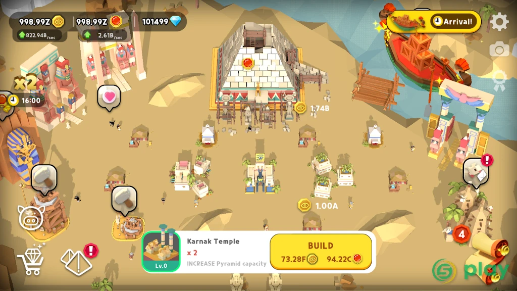 Tap Tap Civilization: Idle City Building Game — скриншот 4