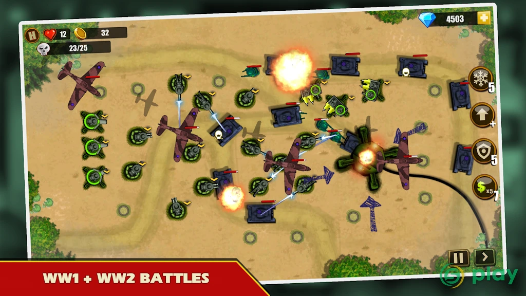 Tower Defense - Toy War — скриншот 3