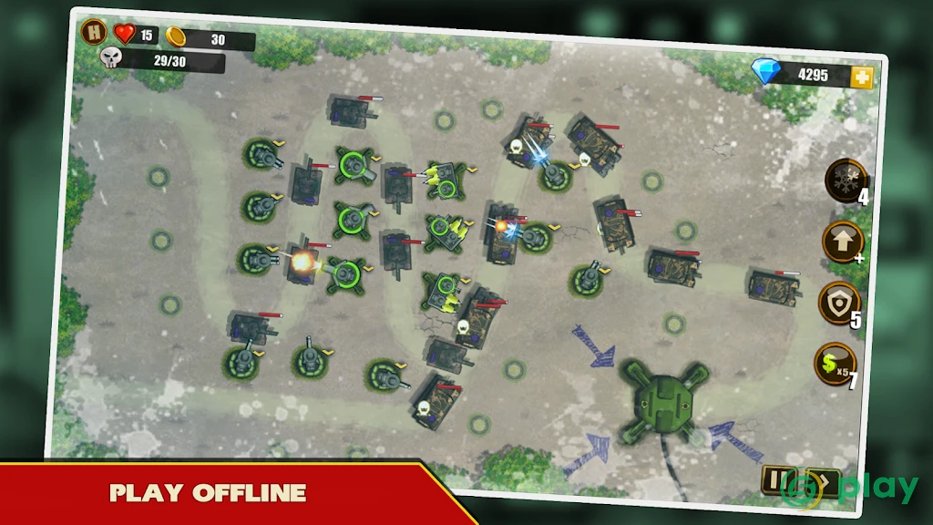 Tower Defense - Toy War — скриншот 5