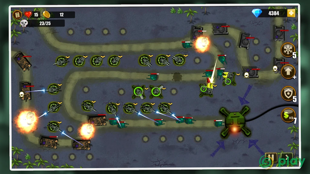 Tower Defense - Toy War — скриншот 7