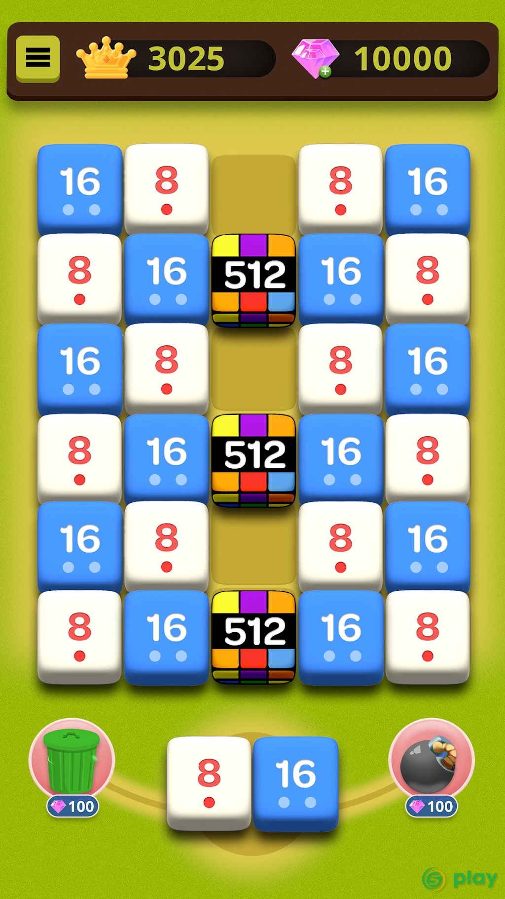 Dice Craft - 3D Merge Puzzle — скриншот 3