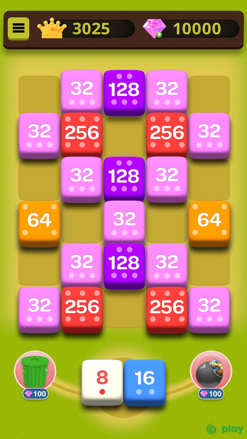 Dice Craft - 3D Merge Puzzle — скриншот 4
