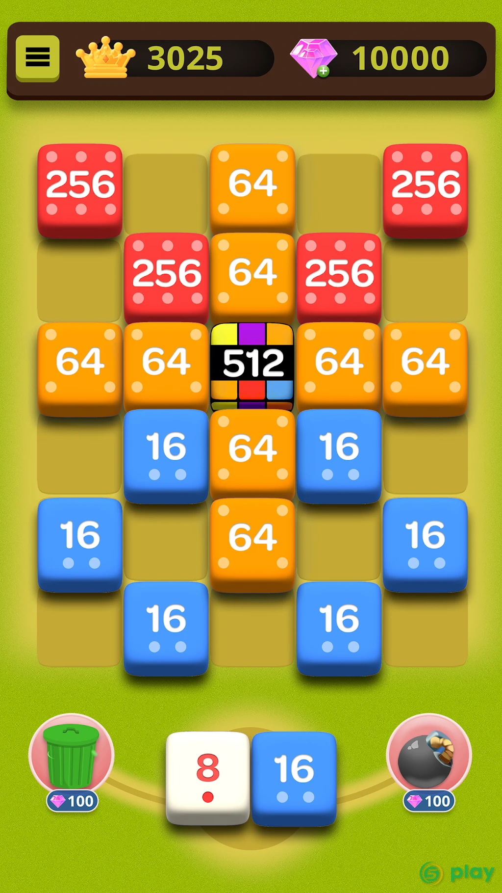 Dice Craft - 3D Merge Puzzle — скриншот 5