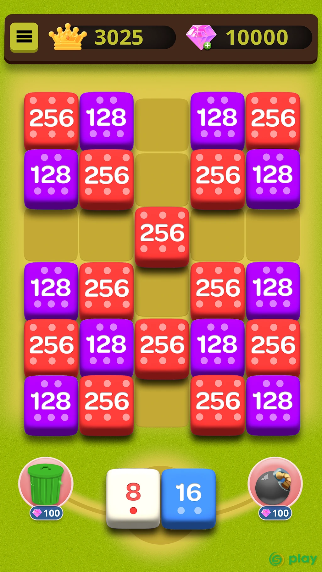 Dice Craft - 3D Merge Puzzle — скриншот 6