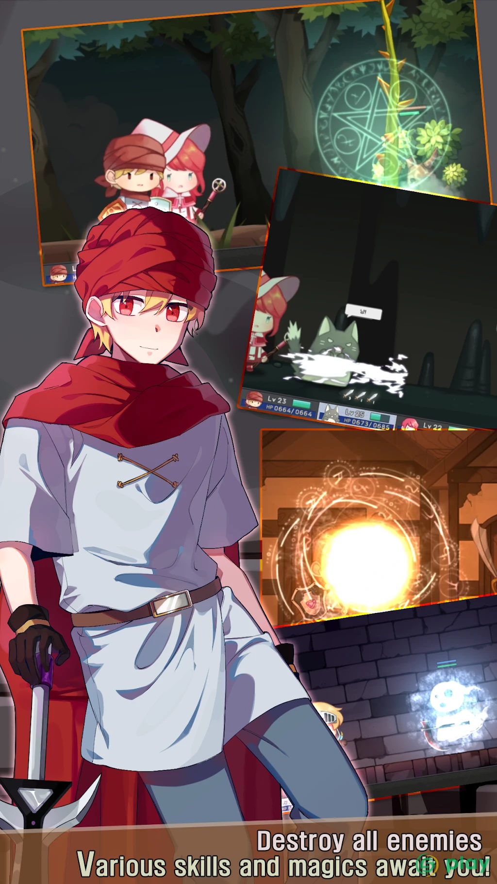 Fairy Knights : Story driven  RPG — скриншот 7