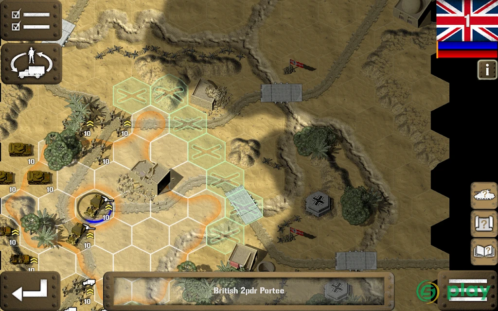 Tank Battle: North Africa — скриншот 1