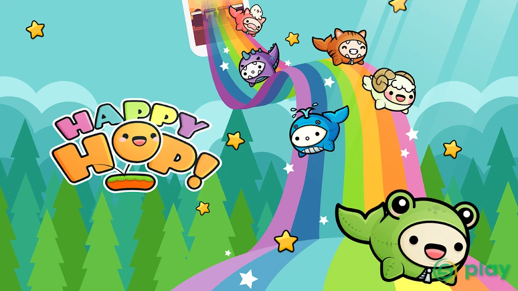 Happy Hop: Kawaii Jump — скриншот 1