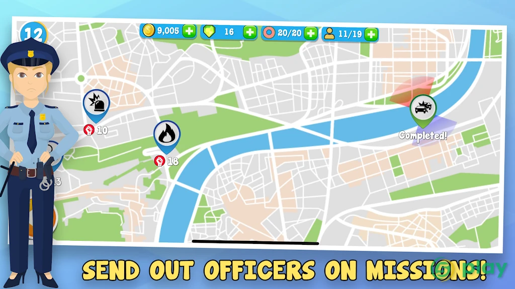 Police Inc: Idle police station tycoon game — скриншот 2